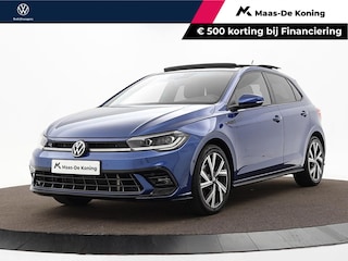 Volkswagen Polo 1.0 TSI 110pk DSG R-Line Business Panoramadak · Camera · Keyless · Dodehoeksensor · Parkeer assistent · 17"Velgen · Sportonderstel · Garantie t/m 25-10-2027
