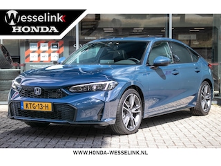 Honda Civic 2.0 e:HEV Advance - Cons. prijs rijklaar | Schuifdak | Navi | Leder