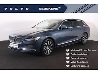 Volvo V90 T6 AWD Inscription Expression - IntelliSafe Assist & Surround - Adaptieve LED koplampen - Verwarmde voorstoelen & stuur - Parkeersensoren achter - Elektr. bedienb. voorstoelen met geheugen - Head up display - Extra getint glas - Inklapbare trekhaak - 19' LMV