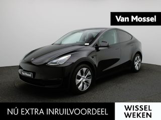 Tesla Model Y Long Range AWD 75 kWh | PANODAK | AFNEEMBARE TREKHAAK | STOEL-STUURWIELVERWARMING | LEER | CAMERA