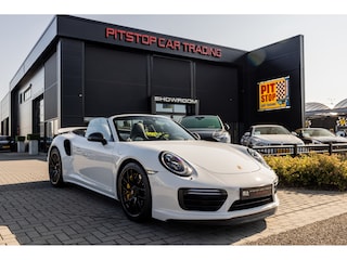 Porsche 911 Cabrio 991.2 3.8 Turbo S, 581pk, Pepita, Carbon, Approved, Bose!