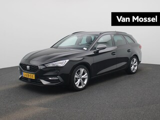 Seat Leon Sportstourer 1.5 eTSI FR Launch Edition | ELEKTR. ACHTERKLEP | STOEL-/STUURVERWARMING | ACHTERUITRIJCAMERA | DIGITAL COCKPIT | PARKEERSENSOREN VOOR EN ACHTER | NAVI |