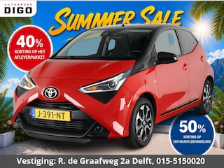 Toyota Aygo 1.0 VVT-i X-Cite Bi-Tone Automaat | Apple Carplay & AndroidAUTO | Lichtmetalen velgen | Camera | Privacy Glass |