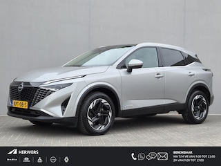 Nissan Qashqai 1.5 e-Power N-Connecta / Facelift / Panoramadak / All season banden / Rondomzicht camera / Adaptief cruise control / Draadloze telefoon lader / Apple Carplay Android Auto / Climate control / Navigatie / Keyless Entry/Start / Parkeersensoren voor en achter /