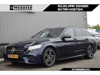 Mercedes-Benz C-klasse Estate 180 Business Solution AMG Burmeister, Camera, Stoelverwarming, Elek. achterklep, Leder