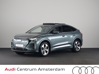Audi Q4 S-edition Quattro 82 KWh 340 pk | Techniekpakket Pro | Glazen panoramadak | elektrische stoelen |  head-up display |