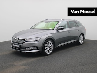 Skoda Superb Combi 1.4 TSI iV 160kW DSG6 Clever+ | ELEKTR. ACHTERKLEP | LEREN ELEKTR. VERSTELB. STOELEN | STOELVERWARMING | ACHTERUITRIJCAMERA | VIRTUAL COCKPIT | ACC | NAVI |