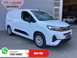 Opel Combo L2 50kWh 340 km WLTP LED/ Standkachel/ Snellader/ 3Pers./ Carplay/ Keyless/ Camera/ PDC/ Cruise/ Airco