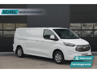 Ford Transit Custom 320 L2H1 Limited 71 kWh 218pk - 2x Schuifdeur - Trekhaak - Camera - Carplay - Rijklaar