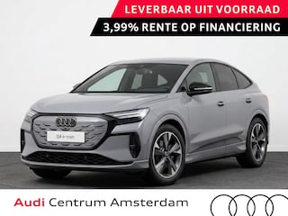 Audi Q4 S edition 63 kWh 204 pk | Techniekpakket plus | Optiekpakket zwart-glanzend | S line leder-kunstleder zwart |