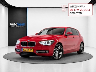 BMW 118i Business+ (LED, SPORT LINE, CRUISE, STOELVERWARMING, NAVI)