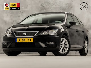 Seat Leon 1.0 TSI Intense Sport Automaat (APPLE CARPLAY, NAVIGATIE, CLIMATE, PARKEERSENSOREN, SPORTSTOELEN, LM VELGEN, CRUISE, NIEUWSTAAT)