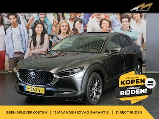 Mazda CX-30 2.0 e-SkyActiv-X M Hybrid Luxury - Dealer onderhouden! - Elektrisch schuifdak - Elektr. klep - Stoel + stuurverw