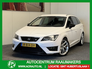 Seat Leon ST 1.4 TSI FR BUSINESS NAVIGATIE LEDER/ALCANTARA STOELVERWARMING CRUISE CONTROL CLIMATE CONTROL BLUETOOTH TELEFOON MEDIA VOORBEREIDING PDC ZEER MOOI !!