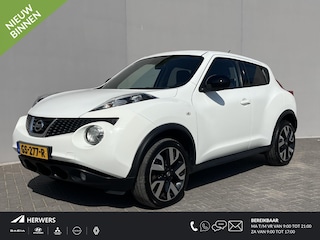 Nissan Juke 1.6 Connect Edition / Cruise Control / Climate Control / Achteruitrij Camera / Full-Map Navigatie / Radio&Bluetooth Voorbereiding / Lichtmetalen Velgen 17" /