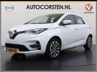 Renault Zoe R135 Zen **52kWh** Warmtepomp Eigen Accu Navi Ecc Apple Carplay/Android Auto Keyless Bluetooth Cruise Control Pdc SOH 76% Regen-Lichtsensor Led Lmv Isofix Lane Assist 1e Eigenaar Dealeronderhouden Origineel Nederlandse Auto