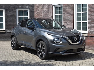 Nissan Juke 1.0 DIG-T Automaat N-Design Enigma Black Wij zijn op afspraak geopend! Graag bellen voor uw komst.