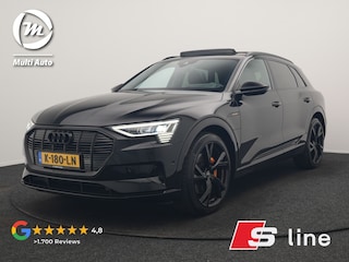 Audi e-Tron 50 Quattro S Line 71 kWh 313pk Dealer O.H. | Panodak | Luchtvering | Head Up | Adaptive Cruise | Bang & Olufsen | Camera | Matrix LED | Alcantara Sportstoelen Memory & Verwarmd | Sfeerverlichting | Apple Carplay | Keyless | Blis |