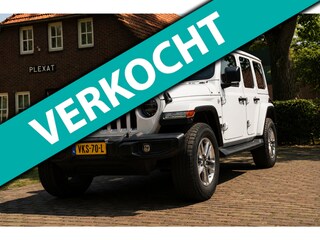 Jeep Wrangler 2.0T Sahara Aut. | EX BTW | LPG-3 | Historie | Leder | Bullbar | Trekhaak | Stoel + Stuurwielverwarming | Full Led