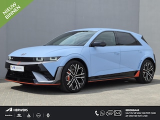 Hyundai Ioniq 5 N AWD 84 kWh / SOH 100% / Fabrieksgarantie tot 02-2030 / All season banden / CCS snelladen / WLTP bereik 448 km bereik stad 589 km / Stuur- Stoel & Achterbank verwarming / Warmtepomp / Elektrische achterklep / Stoelventilatie / Bose Audio Systeem / Rondomzicht camera / Adaptief cruise control /