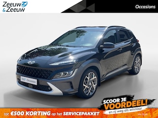 Hyundai Kona 1.6 GDI HEV Premium Sky | Trekhaak | Pano | Camera | Stoelverwarming V+A | Stuurverwarming | Stoelventilatie | KRELL Audio | Apple Carplay | Android Auto | 1 Jaar Bovag Garantie