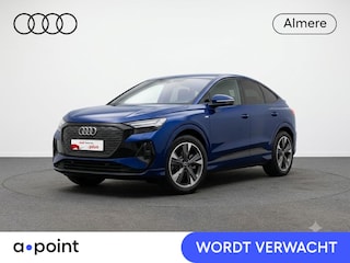 Audi Q4 50 quattro Launch edition S Competition 77 kWh 299pk | Panoramadak | Sonos | Trekhaak | Head Up display | Lederen bekleding