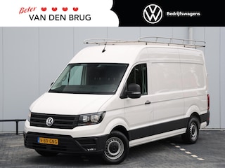 Volkswagen Crafter 35 2.0 TDI 140pk L3H3 Comfortline | Navigatie | Airco | Cruise control | Camera | App connect | DAB + | PDC V + A | Bijrijdersbank | Trekhaak | RVS Imperial en Trap | Betimmering |