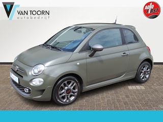 Fiat 500 S 1.2 Automaat. Speciale originele matte kleur, navigatie, unieke auto!
