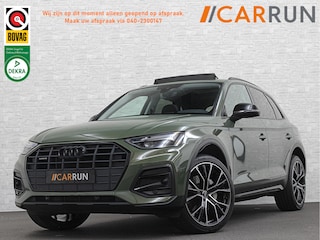 Audi Q5 50 TFSI e #RS-Leder | Panorama | ACC | Carbon | Virtual-Cockpit | 3-Zone Clima | Carplay | Zonwering | Getint Glas | Black-Optic | Lane-Assist | Stoelverwarming | District Green | Rijklaar incl. Bovag garantie |