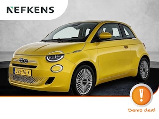 Fiat 500 1.0 Hybrid Torino Launch Edition | Tot 8 jaar fabrieksgarantie | Navigatie | Apple carplay/Android auto | Parkeersensoren | Climate control | Cruise Control
