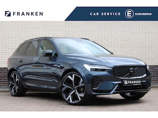 Volvo XC60 2.0 T8 Plug-in hybrid AWD Ultra Black Edition | Luchtvering | B&W | Trekhaak | 22" | Massage | Full Options | Facelift