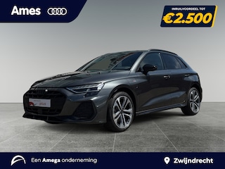 Audi A3 Sportback 40 204pk TFSI e S edition Trekhaak | Leder valcona rode stiksel | Achteruitrijcamera