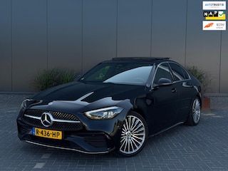 Mercedes-Benz C-klasse 180 AMG Line ORG NL|PANO|NAVI|LEDER|LED|SFEER|CAMERA|CLIMATE CONTROL