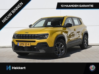 Jeep Avenger Longitude 1.2 e-Hybrid 110pk Automaat CRUISE.C | PDC ACHTER | STYOELVERW. | 16''LM | DAB | APPLE-CARPLAY