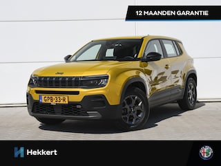 Jeep Avenger Longitude 1.2 e-Hybrid 110pk Automaat CRUISE.C | PDC ACHTER | STYOELVERW. | 16''LM | DAB | APPLE-CARPLAY