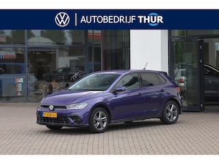 Volkswagen Polo 1.0 TSI R-Line 95PK / 70kW, NL auto 1e eigenaar nieuw door ons geleverd, LED verlichting, R-Line in- en exterieur, draadloos Apple Carplay & Android Auto, parkeersensoren voor en achter (pdc), adaptieve cruise control (ACC) met Travel Assist, multifunctioneel lederen stuurwiel, 2-zone climatronic, elektrisch verstel-, verwarm- en inklapbare buitenspiegels (spiegelpakket), 16" 'Valencia' LMV, DAB+ etc.