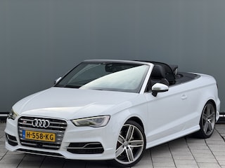 Audi A3 Cabriolet BWJ 2016 | 2.0TFSI 365PK S3 quattro AUTOMAAT | S-LINE | LEDER/ALCANTARA | STOELVERW | NEK VENTILATIE | CLIMA | NAVI | CAMERA |