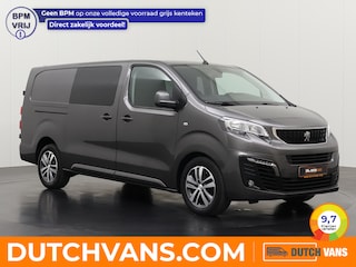 Peugeot Expert 2.0HDI 120PK XXL Dubbele Cabine Premium | Marge | 2xSchuifdeur | NAvigatie | Camera | Airco | Cruise | Trekhaak