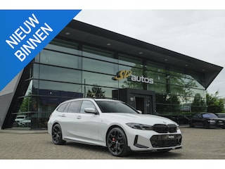 BMW 3-serie Touring 330e xDrive M-sport M3 stoelen Panoramadak *SOH 98%* Memory *BTW* Black pack NLauto 19" LMV