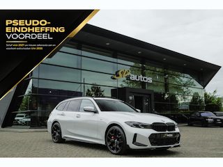 BMW 3-serie Touring 330e xDrive M-sport M3 stoelen Panoramadak *SOH 98%* Memory *BTW* Black pack NLauto 19" LMV