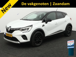 Renault Captur 1.0 TCe 90 Zen Trekhaak, Airco, Apple Carplay/Android Auto, Cruise control, Achteruitrijcamera,keyless entry/start, Rijstrooksensor met correctie De Renault Captur 1.0 TCe 90 Zen is een ruime en comfortabele SUV met een moderne en luxe uitstraling. Dankzij het slimme interieur en de hoge zit geniet je van veel comfort tijdens elke rit.