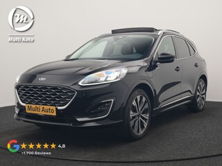 Ford Kuga 2.5 Vignale PHEV 225pk Dealer O.H. | Panodak | Adaptive Cruise | 360 Camera | Bang & Olufsen | Lederen Comfortzetels Memory & Verwarmd | Stuur Verwarmd | Keyless | Blis | Apple Carplay | Navigatie | DAB | Plug In Hybrid |