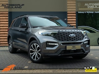 Ford Explorer 3.0 V6 457PK PHEV ST-Line NIEUWSTAAT DEALER ONDERHOUDEN SOH 95% I ST-line I Winterpakket I Trekhaak I BTW-auto I 360 Camera I Carplay I Navi I Pano I