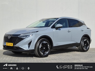 Nissan Qashqai 1.5 e-Power N-Connecta / Facelift / Panoramadak / All season banden / Rondomzicht camera / Adaptief cruise control / Draadloze telefoon lader / Apple Carplay Android Auto / Climate control / Navigatie / Keyless Entry/Start / Parkeersensoren voor en achter /