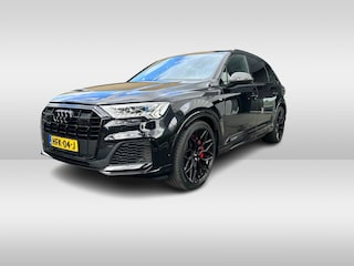 Audi Q7 60 TFSI e quattro Competition / Trekhaak / Panoramadak / 360Camera / Head-up / Softclose / Luchtvering / 22'' / Keyless / Matrix LED / Carbon intr. / Stoelventilatie+Verwarming / Stuurverwarming / Bose / Dodehoek / DAB /
