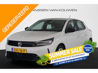 Opel Corsa 1.2 Turbo Hybrid Edition Stoel-Stuurverwarming Achteruitrijcamera