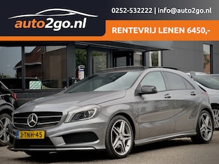 Mercedes-Benz A-klasse 180 AUT7 AMG-STYLE PANODAK LEDER NAVI LED LMV PDC