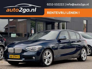 BMW 116i UPGRADE EDITION 136PK LEDER NAVI AIRCO LED LMV PDC