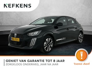 Peugeot 208 Allure Hybrid 110pk Automaat | DEMO | Navigatie | Camera v + a | Adaptive cruise control | Climate control | Ledverlichting | 16" lichtmetalen velgen