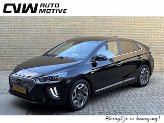 Hyundai Ioniq Premium EV 38 kWh | Leder | Camera | Navigatie | Stoel&stuurverwarming | Apple CarPlay | Adaptieve cruise | Lane assist | Dodehoekdetectie | 17 inch velgen | Warmtepomp | Keyless | LED | DAB | Volledig dealeronderhouden